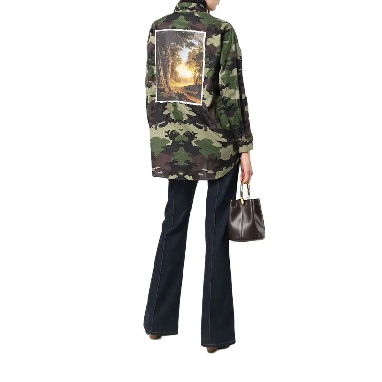 Burberry Shirts Women's Green-3