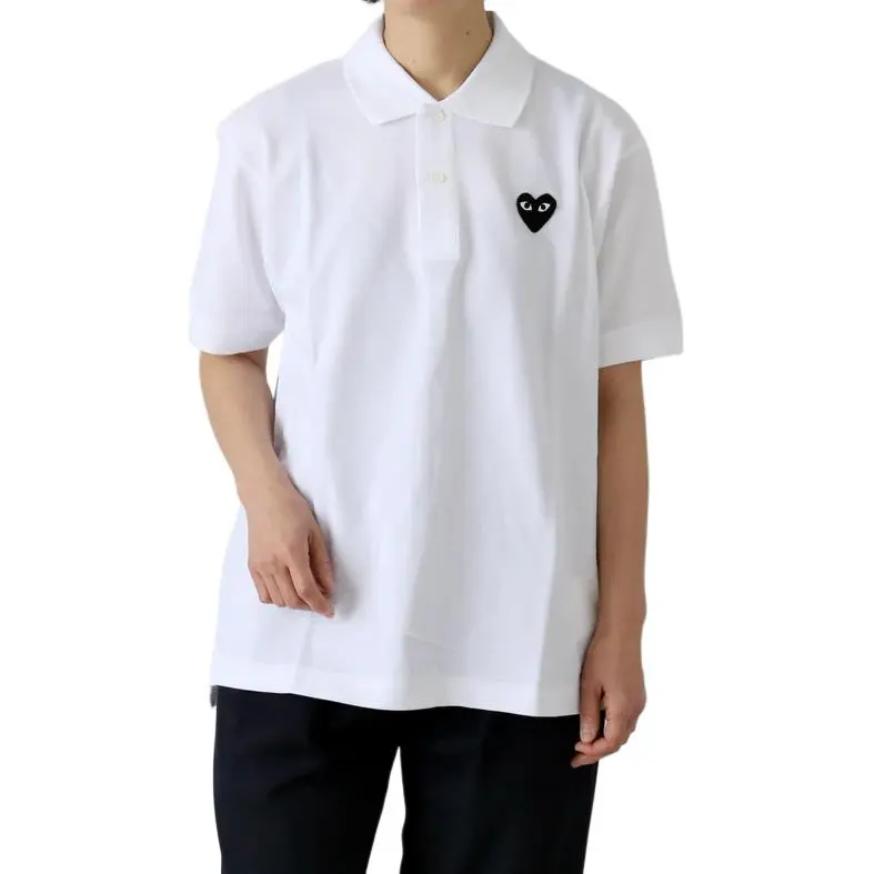 CDG Play Polo Shirt Men's White-2