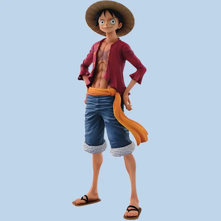 BANPRESTO Monkey D. Luffy Glass Factory One Piece Grandista Ros Scale Figures 27cm-2