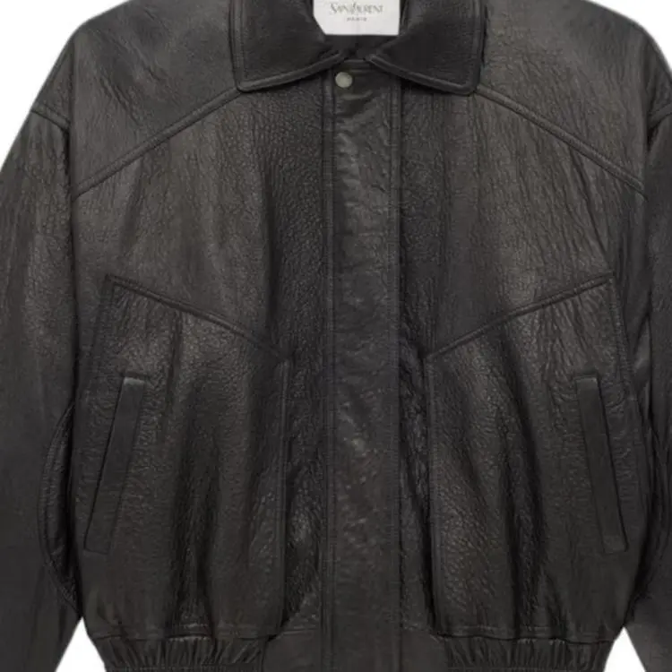 SAINT LAURENT Nappa leather Jacket-4