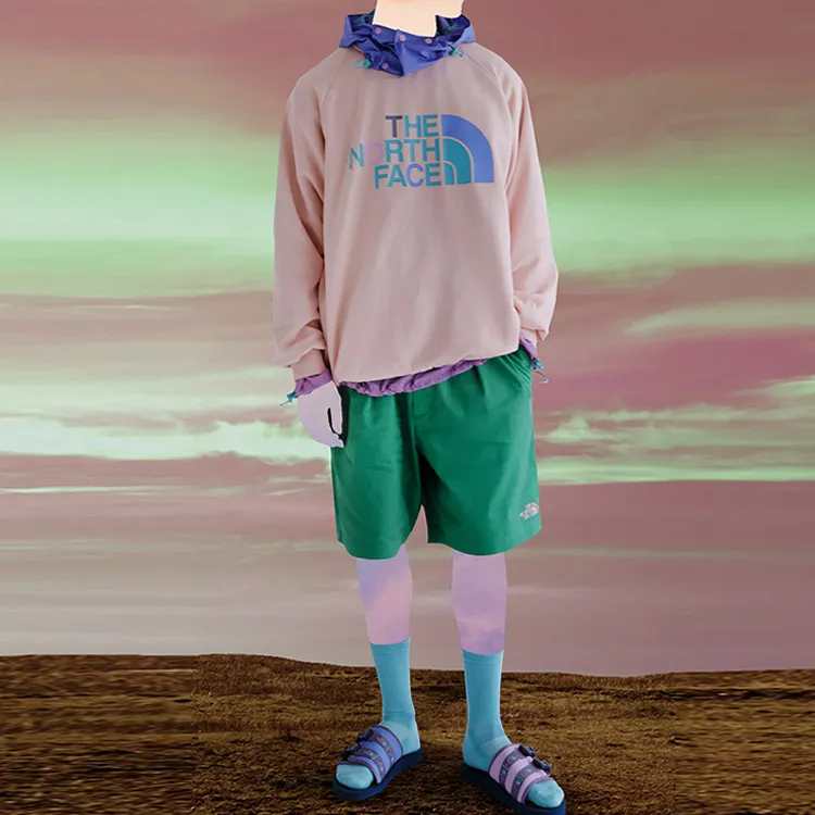 THE NORTH FACE X Clot Woven Shorts-2