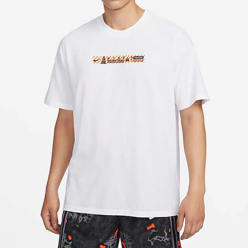 Nike T Shirts Men White-2