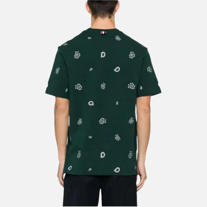 THOM BROWNE· T Shirt Men's Green-5