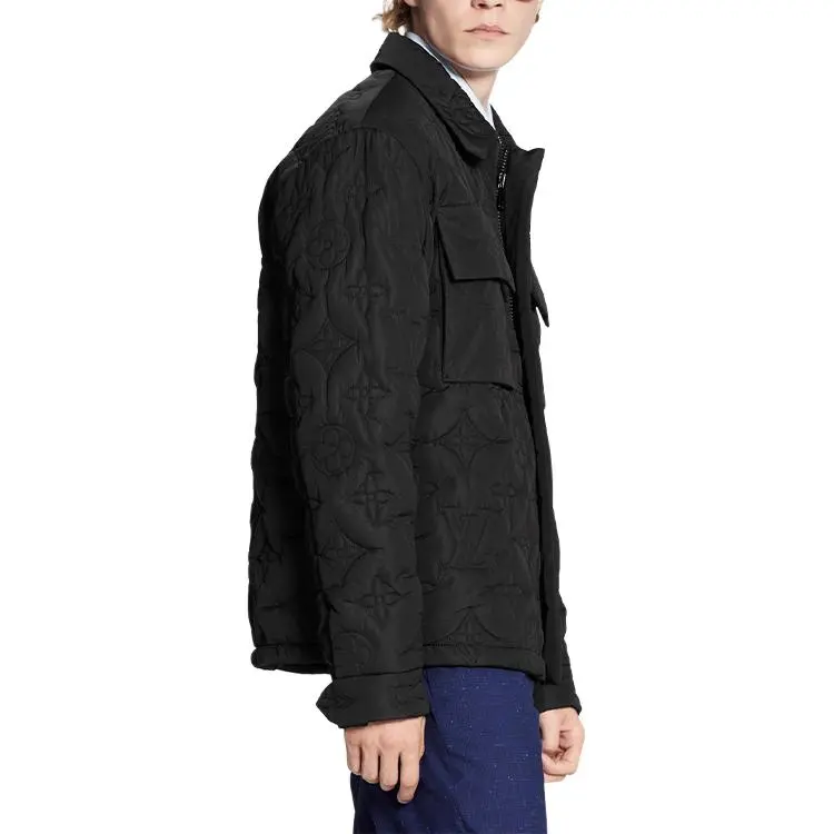 LOUIS VUITTON SS21 Puffer Jacket Men's Black-3