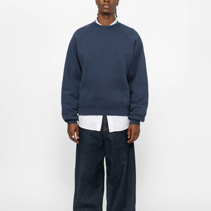 Stussy Fleece Raglan Crew-6