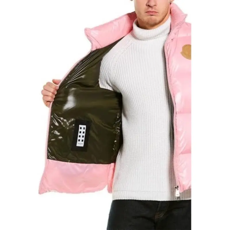 MONCLER GENIUS MONCLER GENIUS 1952 Series Vests Men Pink-5