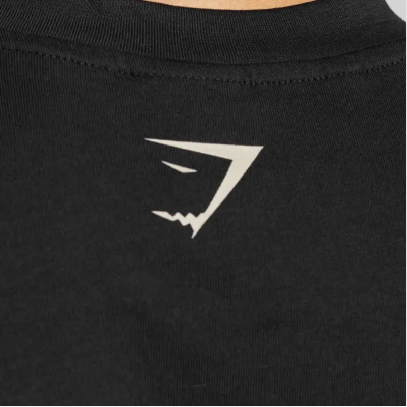 GYMSHARK Committed To The Craft T Shirt Men's Black-4
