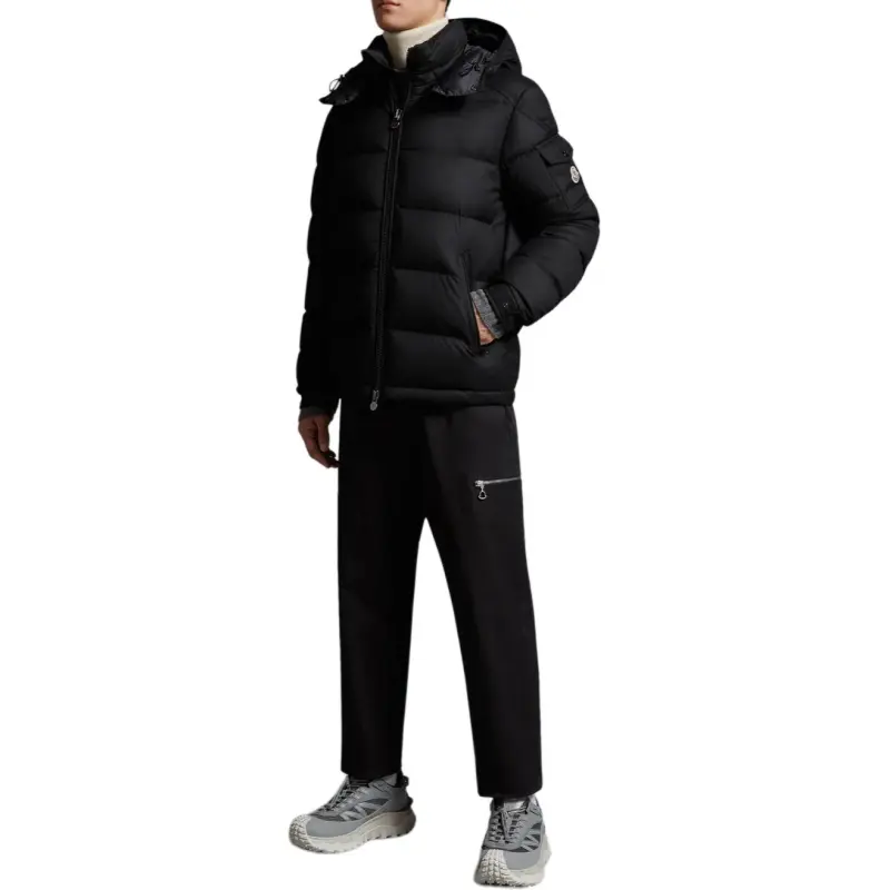 Moncler Down Jacket Men's Black-4