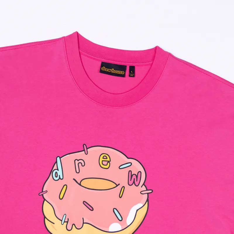 Drew House SS25 T Shirts Unisex Peach Pink-2