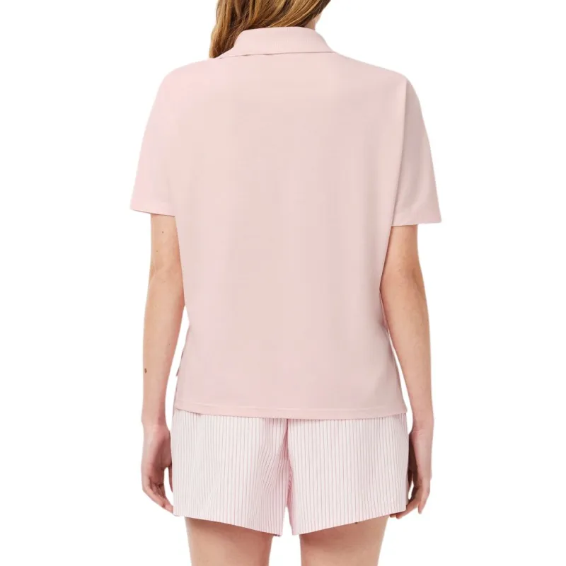 LACOSTE Logo patch Polo Top-2