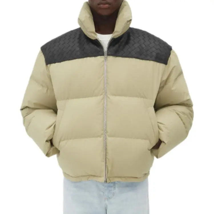 Bottega Veneta Frosted Poplin Puffer Jacket-1