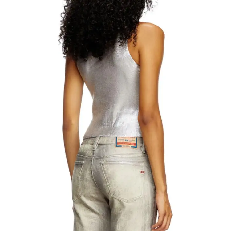 DIESEL M Onervax Metallic Effect Tank Top-3