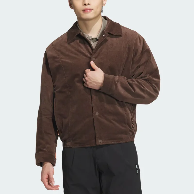 Adidas Wuji Series WUJI CORD JACKET Jackets Coats Men's Brown-2