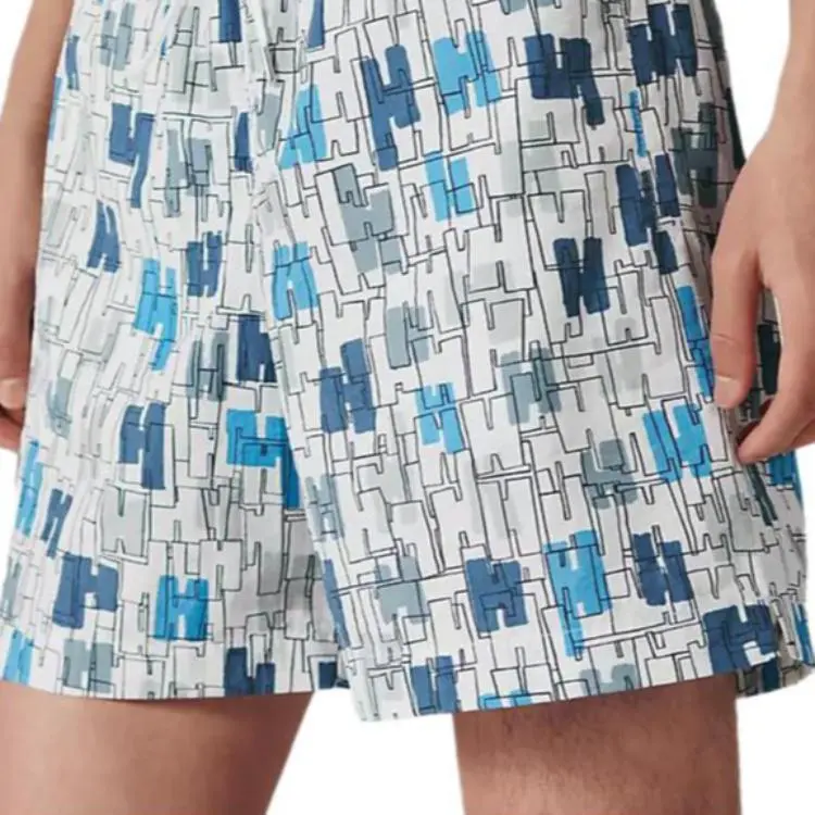 HERMES Swimming Shorts Men Blue-2