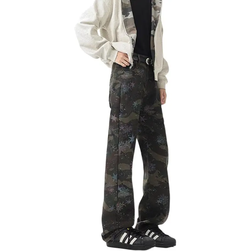 IJRJ Jeans Unisex Camouflage-4