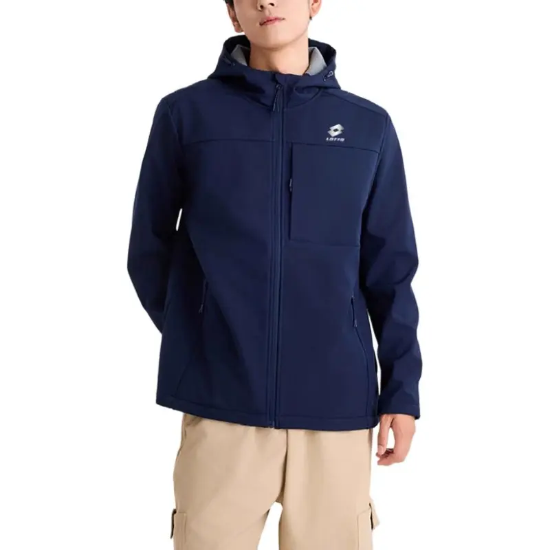 LOTTO Water-Resistant Windproof Wear-Resistant Warm Super-Light Water-Repellent Windbreaker Jacket Unisex-3