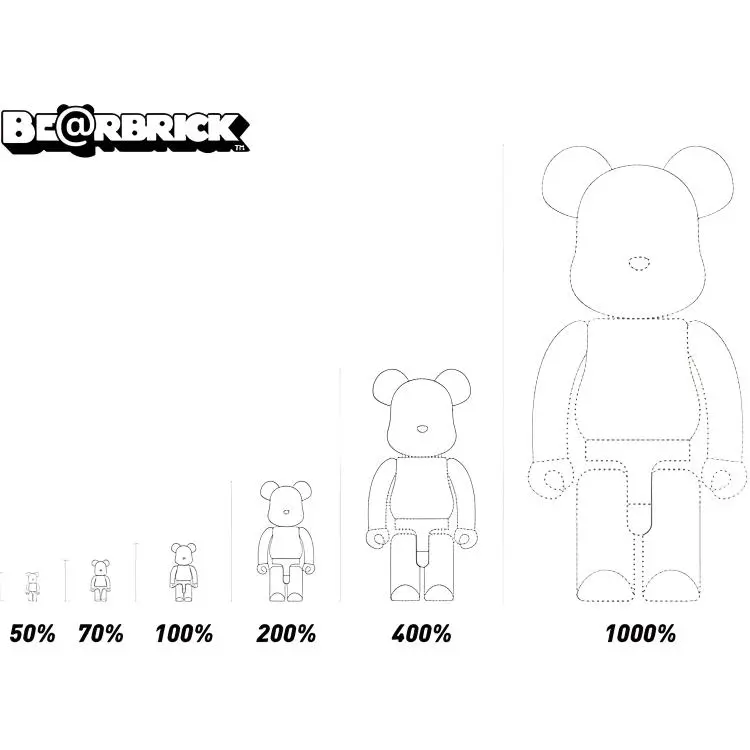 BE@RBRICK x GEOFF ROWLEY DAVID FLORES Hang Tag Box 100%-3