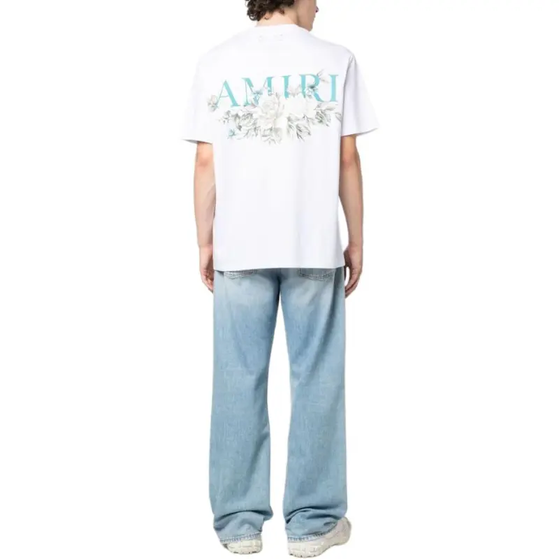 AMIRI Floral Logo Tee-2