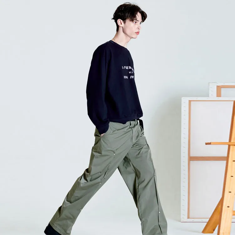 MLRH Casual Pants Men Olive Green-4