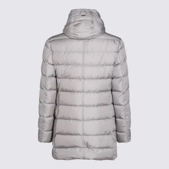 HERNO Hooded Quilted Down Coat-7