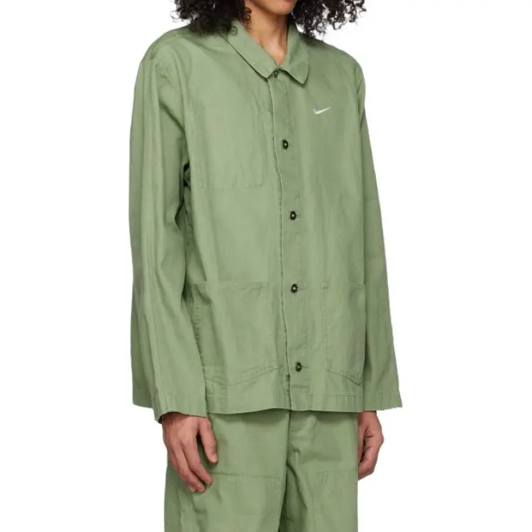 Nike Jackets Men Oil Green-4