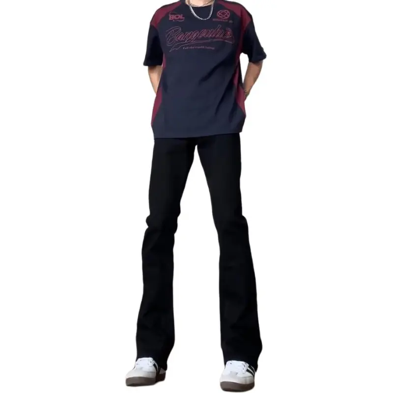NHZN Jeans Unisex Black-2