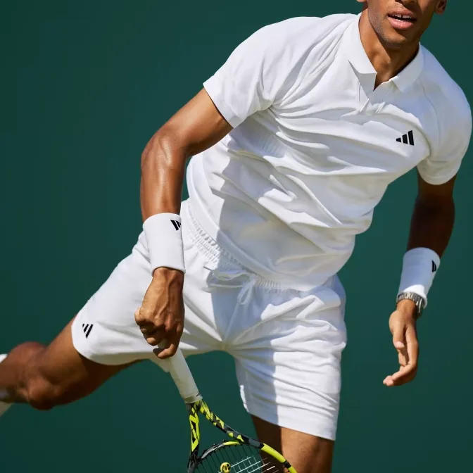 Adidas Free Shipping With AdiClub Tennis Pro Aeroready Shorts And Inner Shorts Set-5