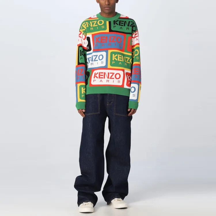 KENZO Sweaters Men Multicolor-5