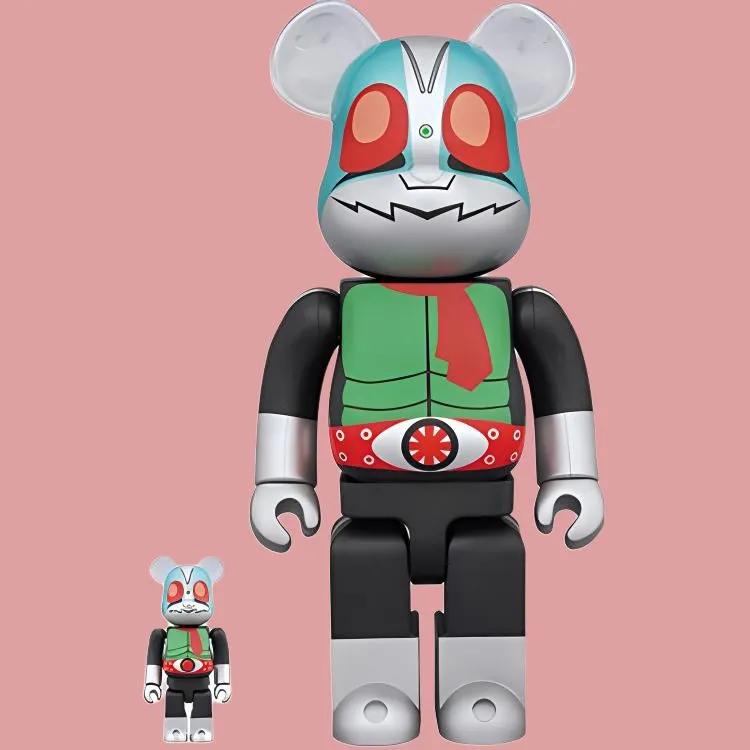 BE@RBRICK Kamen Rider New Number 2 Red-3