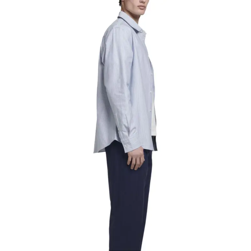 COS Shirts Men Blue/White-2