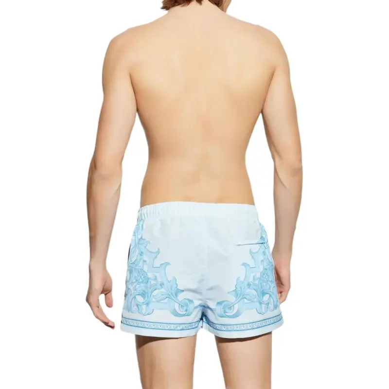 VERSACE Ornamental print Swim Shorts-2