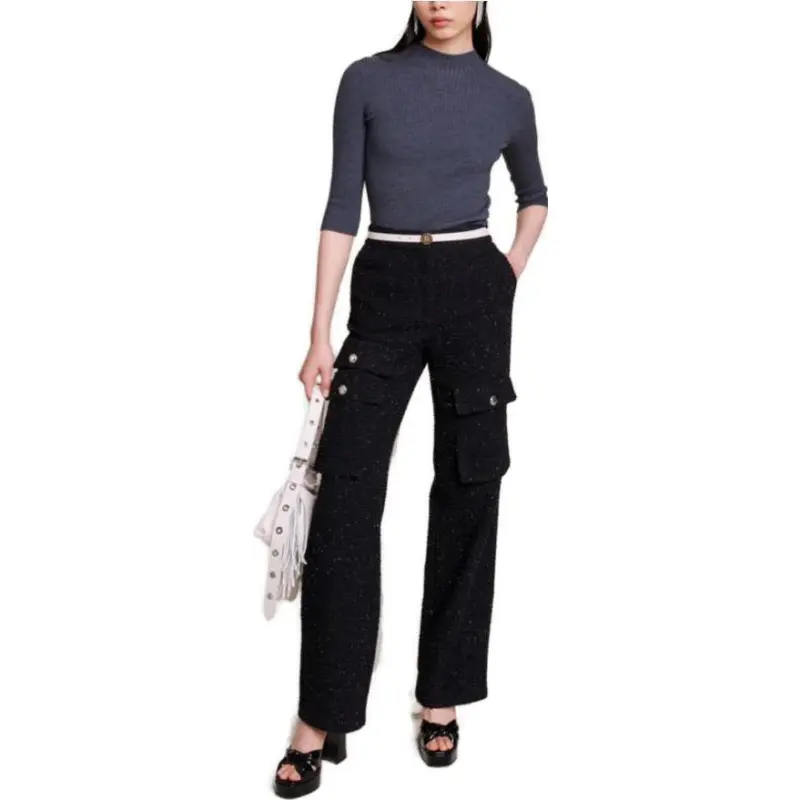 Maje Sweaters Women's Gray-2