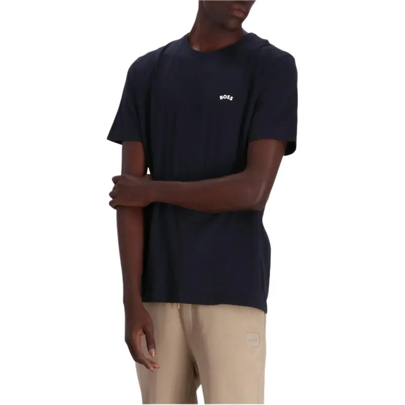 HUGO BOSS T Shirts Men Black-2
