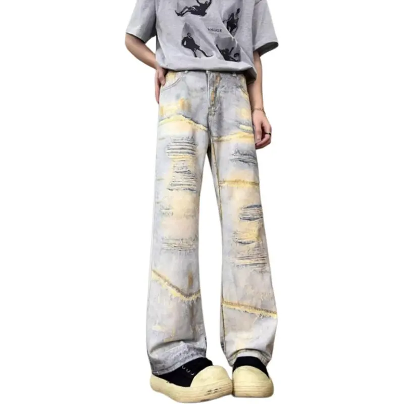Concubine Zhu Jeans Women's Blue-2