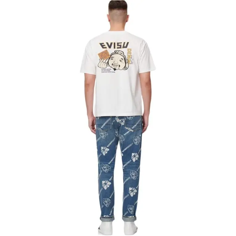EVISU Jeans Men Denim Blue-4