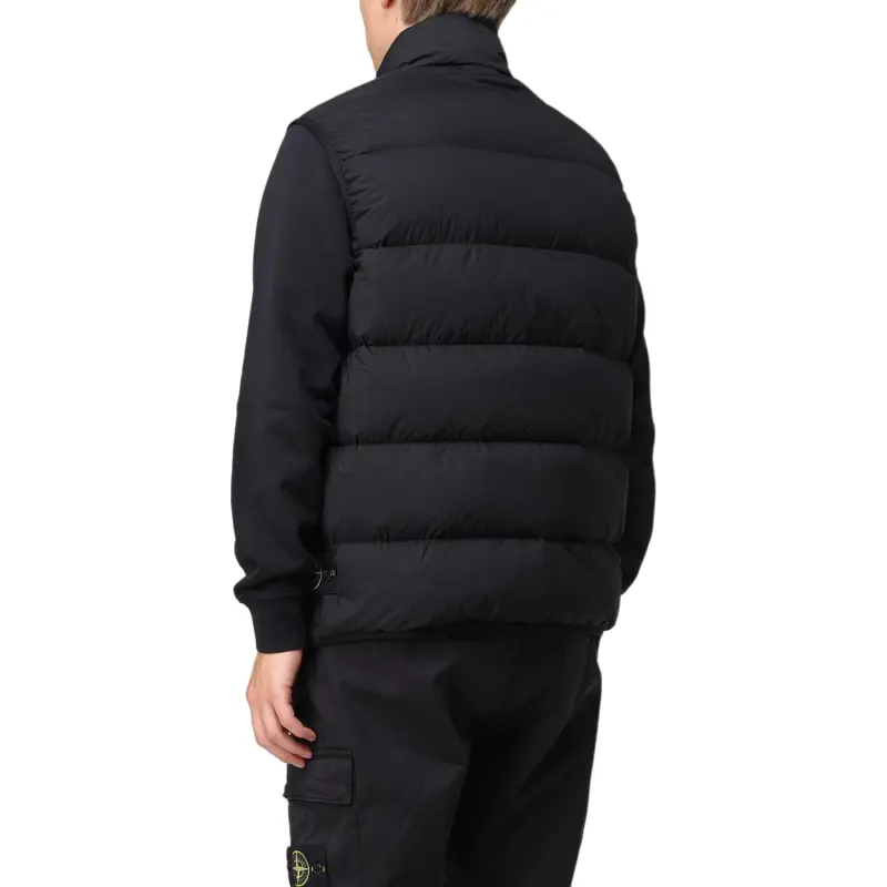 STONE ISLAND High Neck Zipped Down Gilet-2
