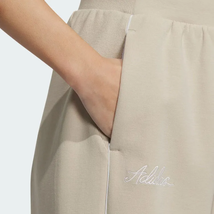 Adidas Knitted Sweatpants Women's Light Umber-4