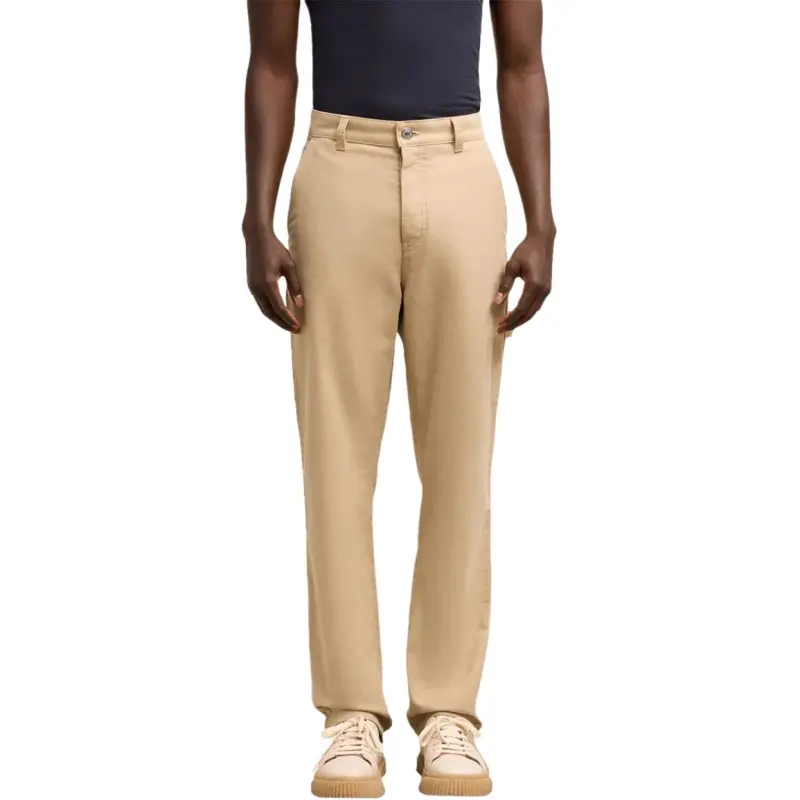 AMIPARIS Logo patch Straight leg Worker Trousers-4