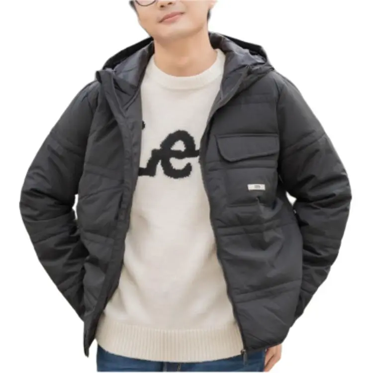 Lee Down Jackets Men Black-3