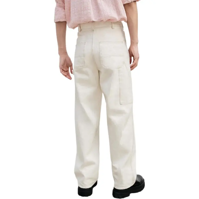 ZARA Jeans Men White-3
