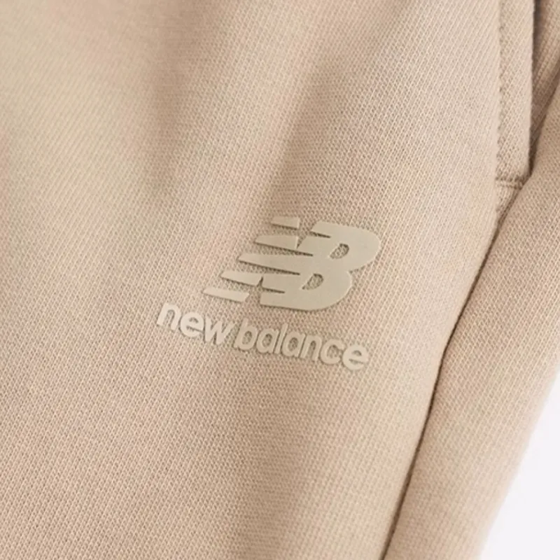 New Balance Knitted Sweatpants Men Beige-4
