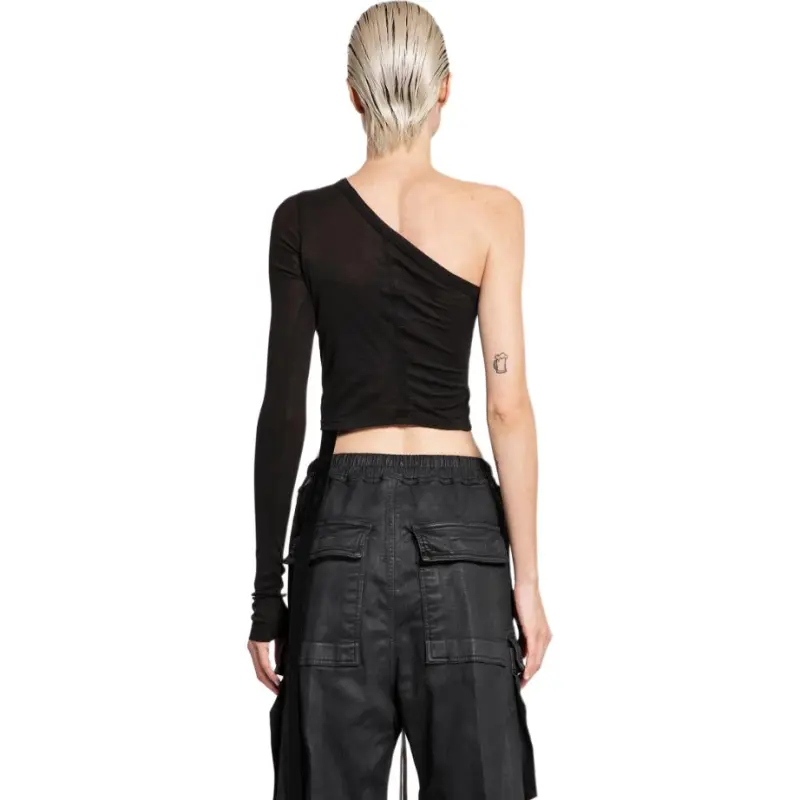 RICK OWENS Ziggy Cropped Top-4