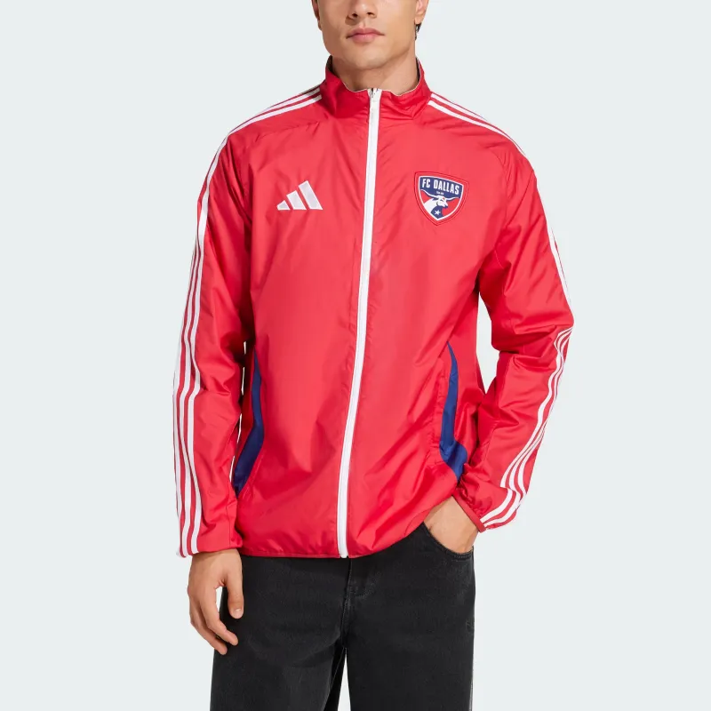 Adidas Free Shipping With AdiClub Fc Dallas Reversible Anthem Jacket-4
