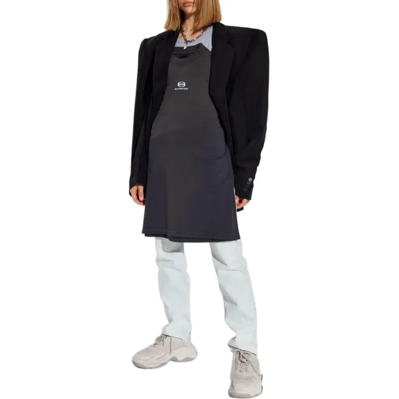 Balenciaga Distressed Trim Jeans-3