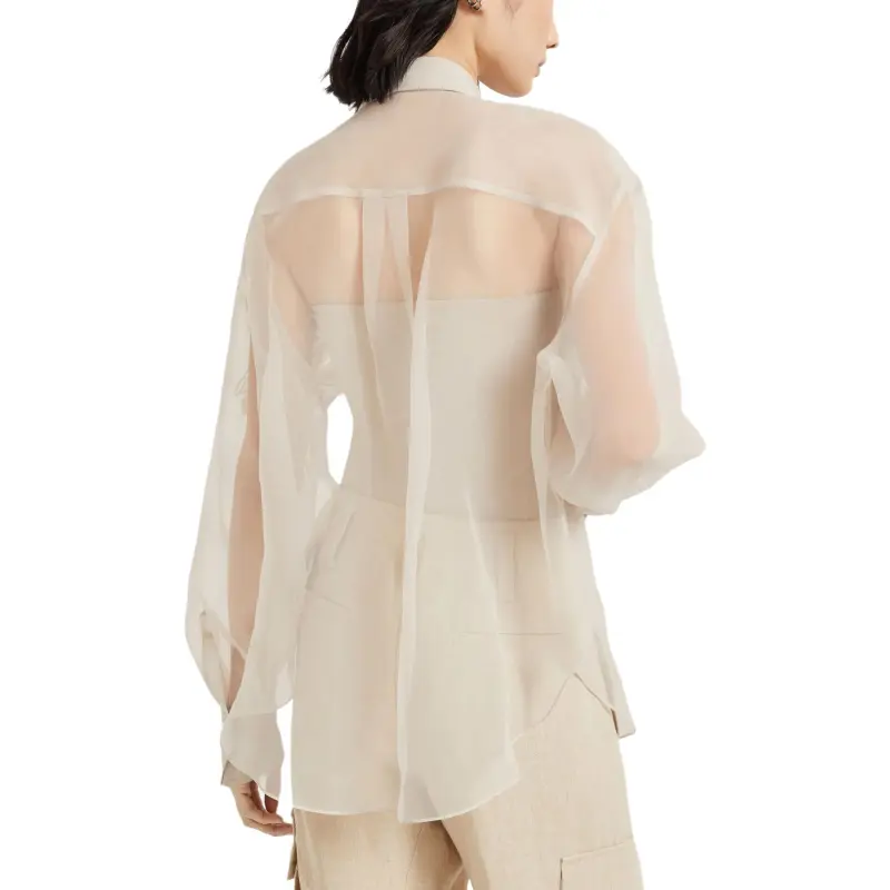 Brunello Cucinelli Flora appliqué Shirt-2