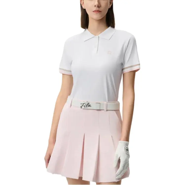 FILA Golf Series Polo Shirt Women's Jade White-3