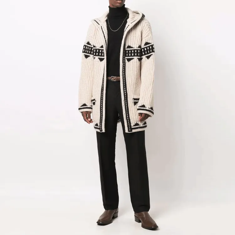 SAINT LAURENT FW21 Knitwear Men's Ecru-1