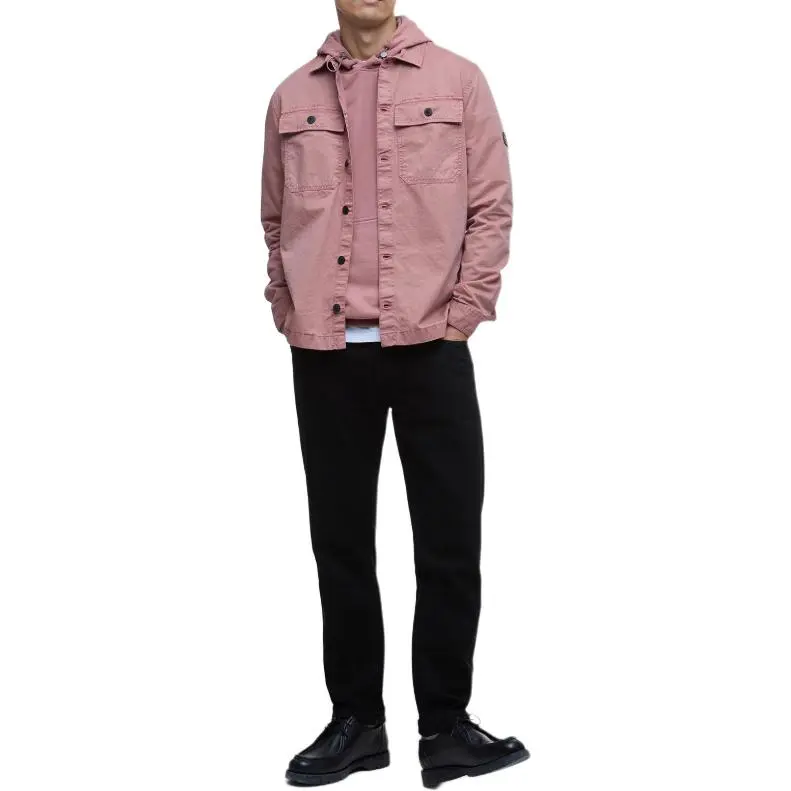 BARBOUR Cotton Shirt Jacket-1
