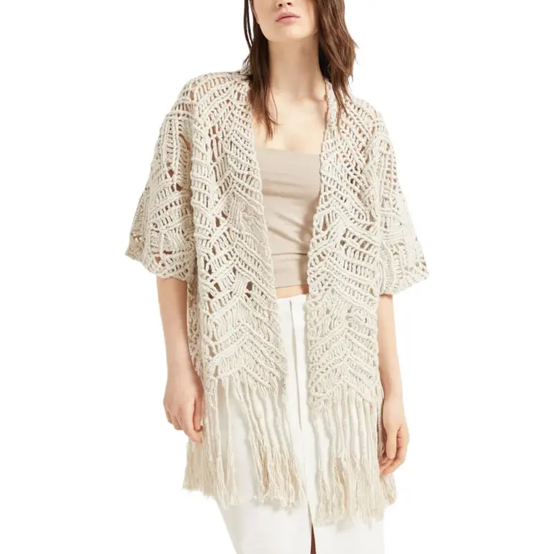 Brunello Cucinelli Opera Macramé Cardigan-2
