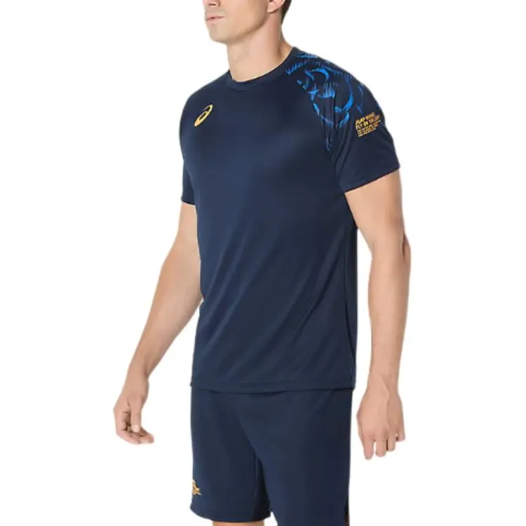 Asics T Shirts Men Midnight-2
